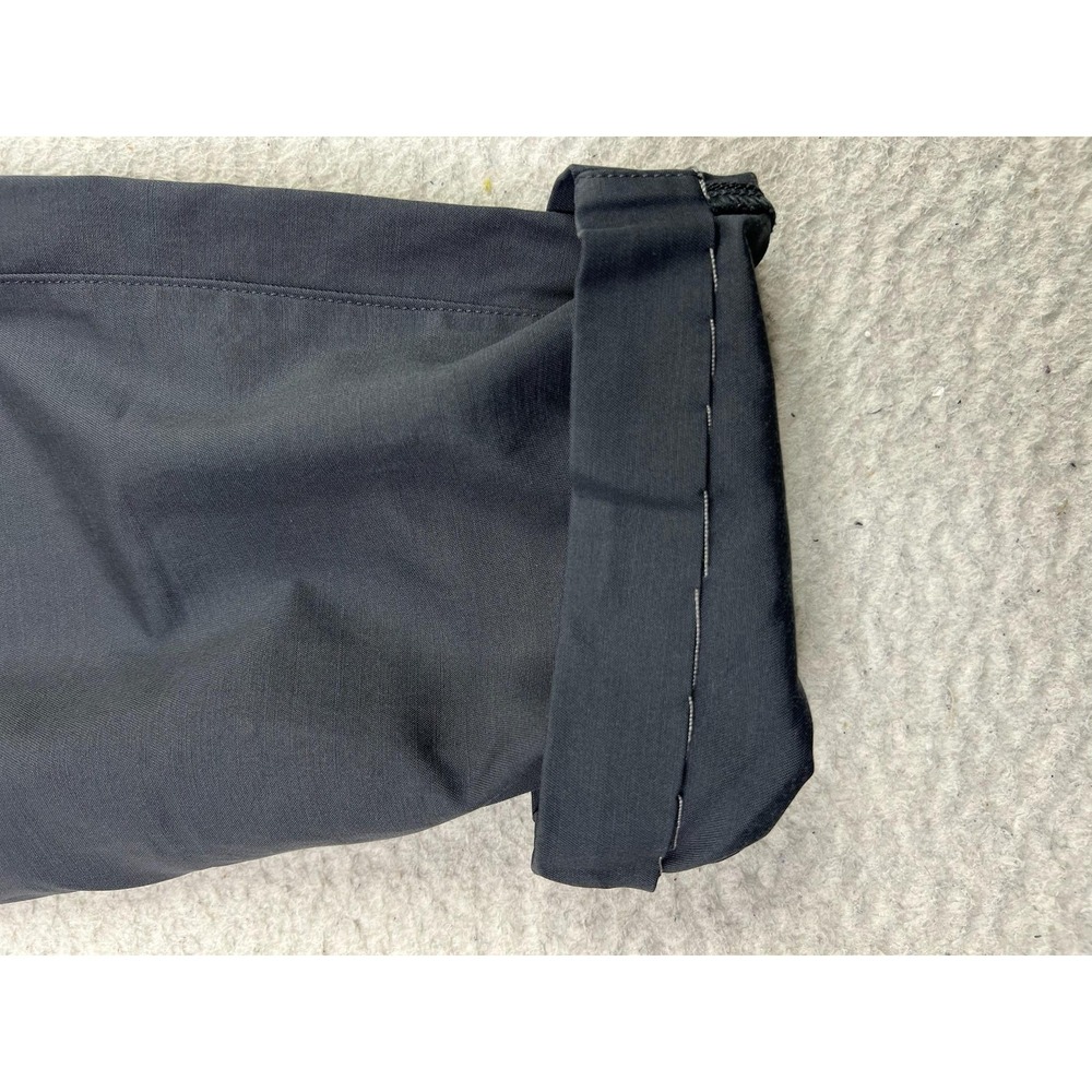 Lululemon Chino Pants Mens 31x31 Gray Stretch Business Casual Zip Solid Slim - Picture 4 of 12